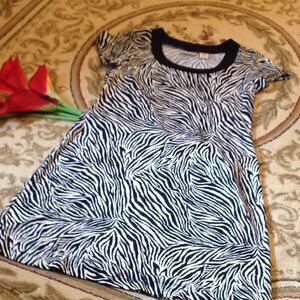 Ladies size 0 zebra pattern dress from Chico's